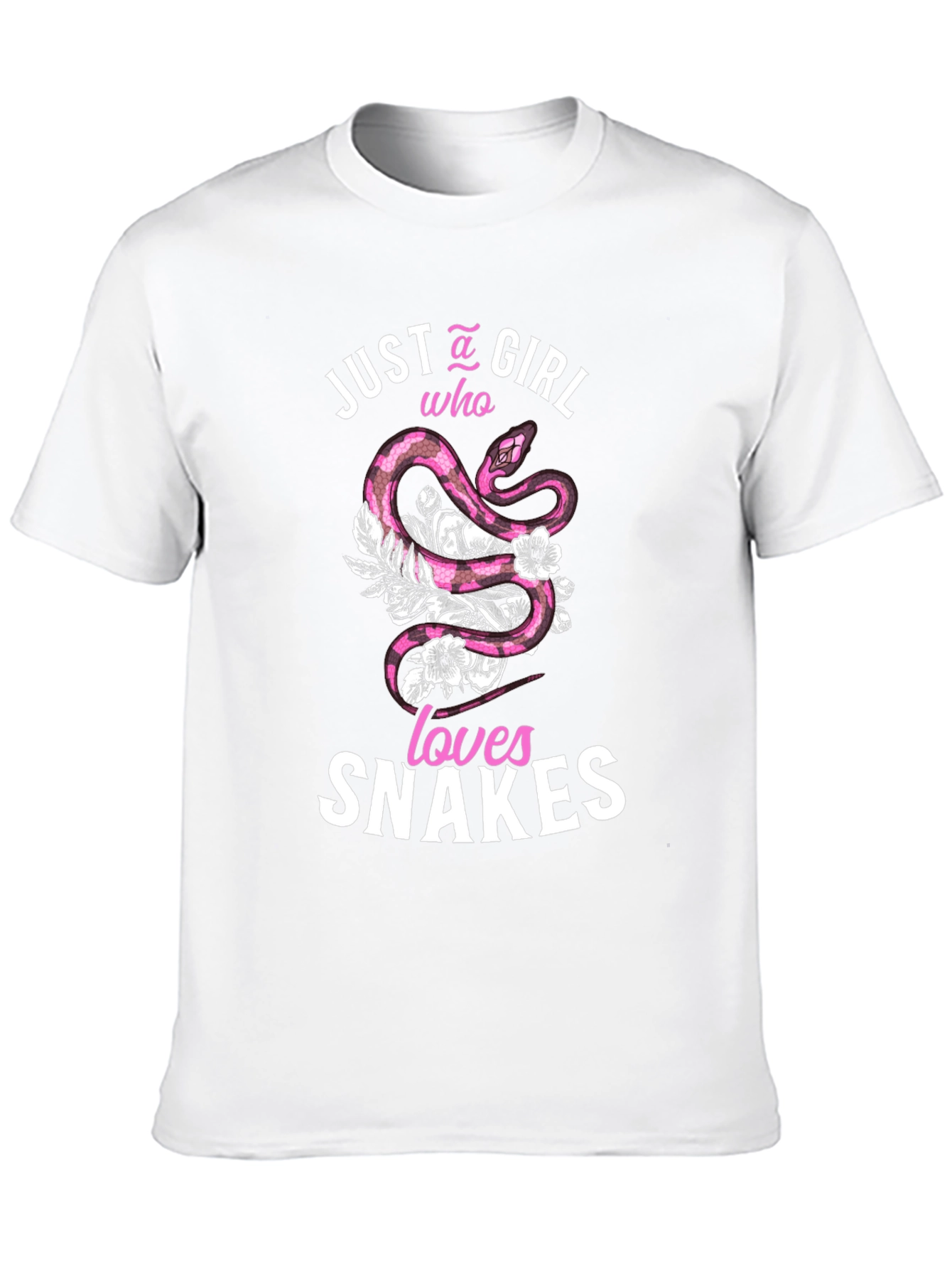 Just A Girl Who Loves Snakes T-Shirt
