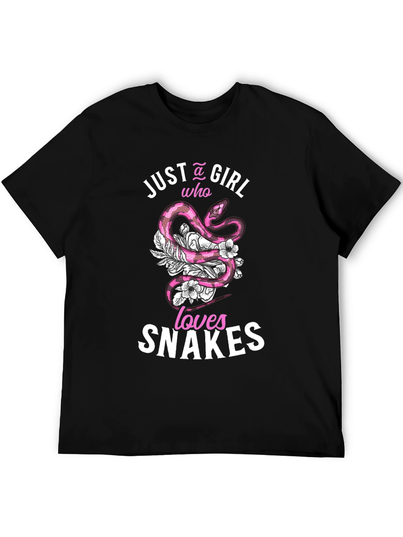 Just A Girl Who Loves Snakes T-Shirt