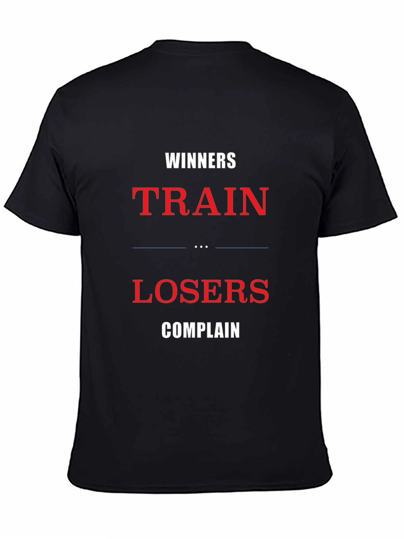 Winners Train T-Shirt Motivational Gym Fitness Tee