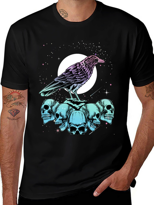 Raven and Skull Graphic Tee