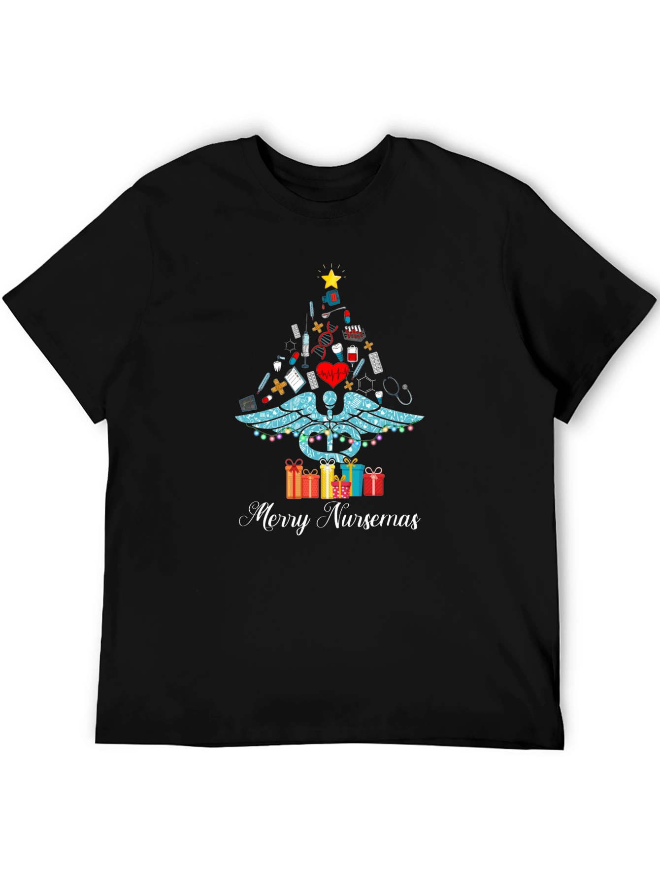 Merry Nurse Christmas T-Shirt