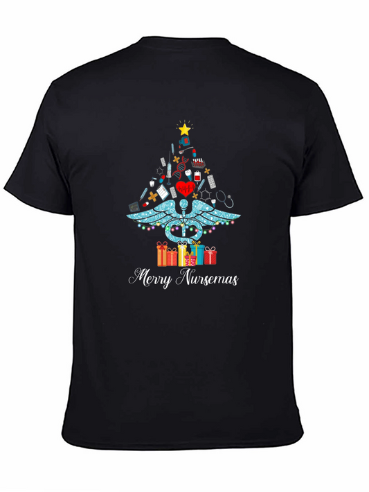 Merry Nurse Christmas T-Shirt