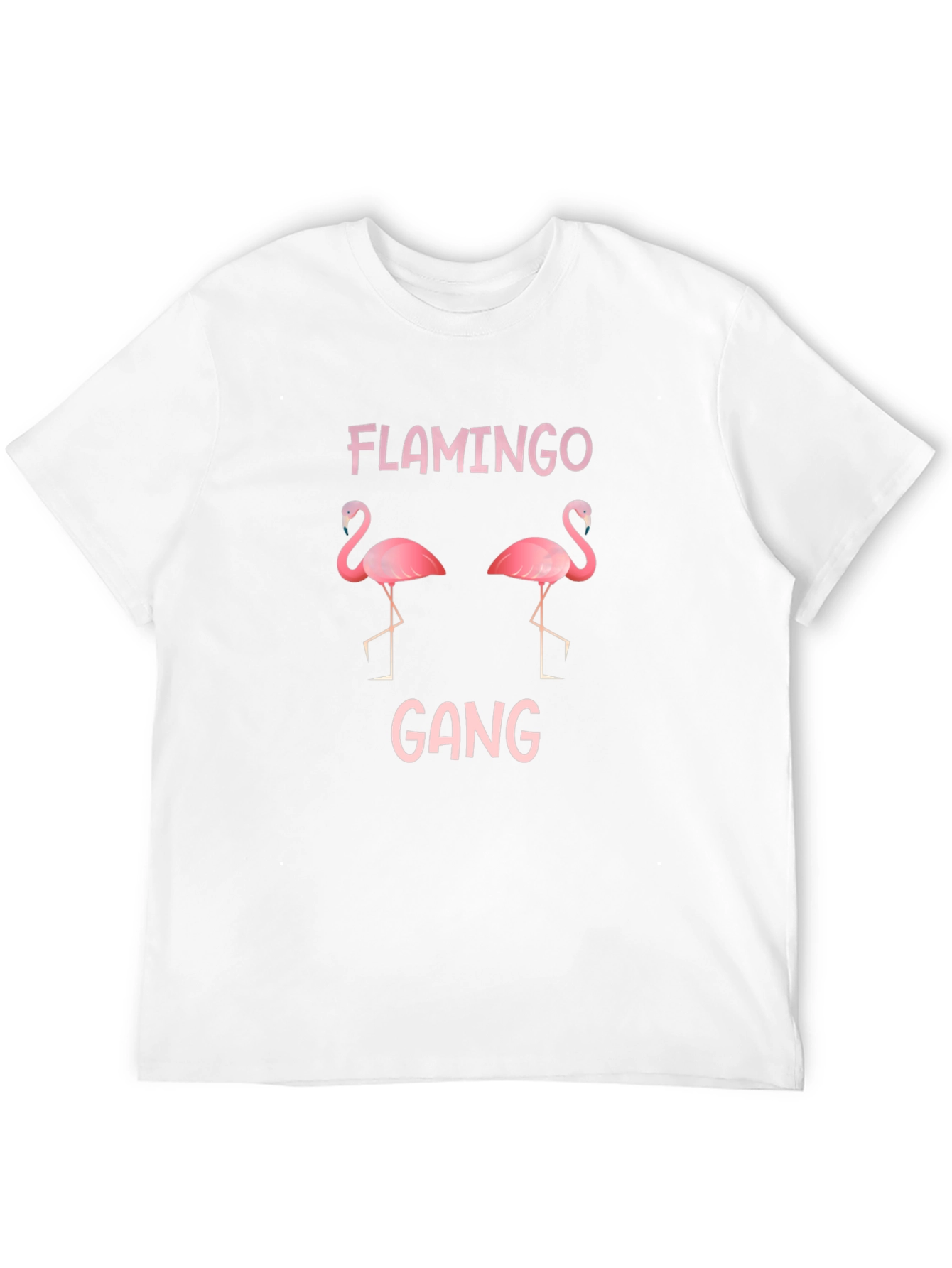 Flamingo Gang T-Shirt - Stylish Pink Bird Graphic Tee