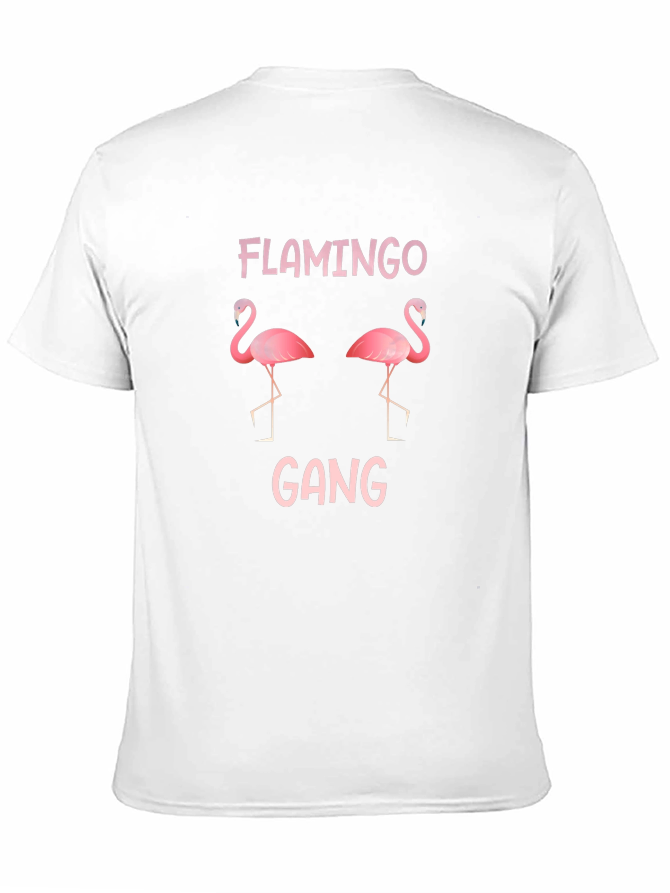 Flamingo Gang T-Shirt - Stylish Pink Bird Graphic Tee