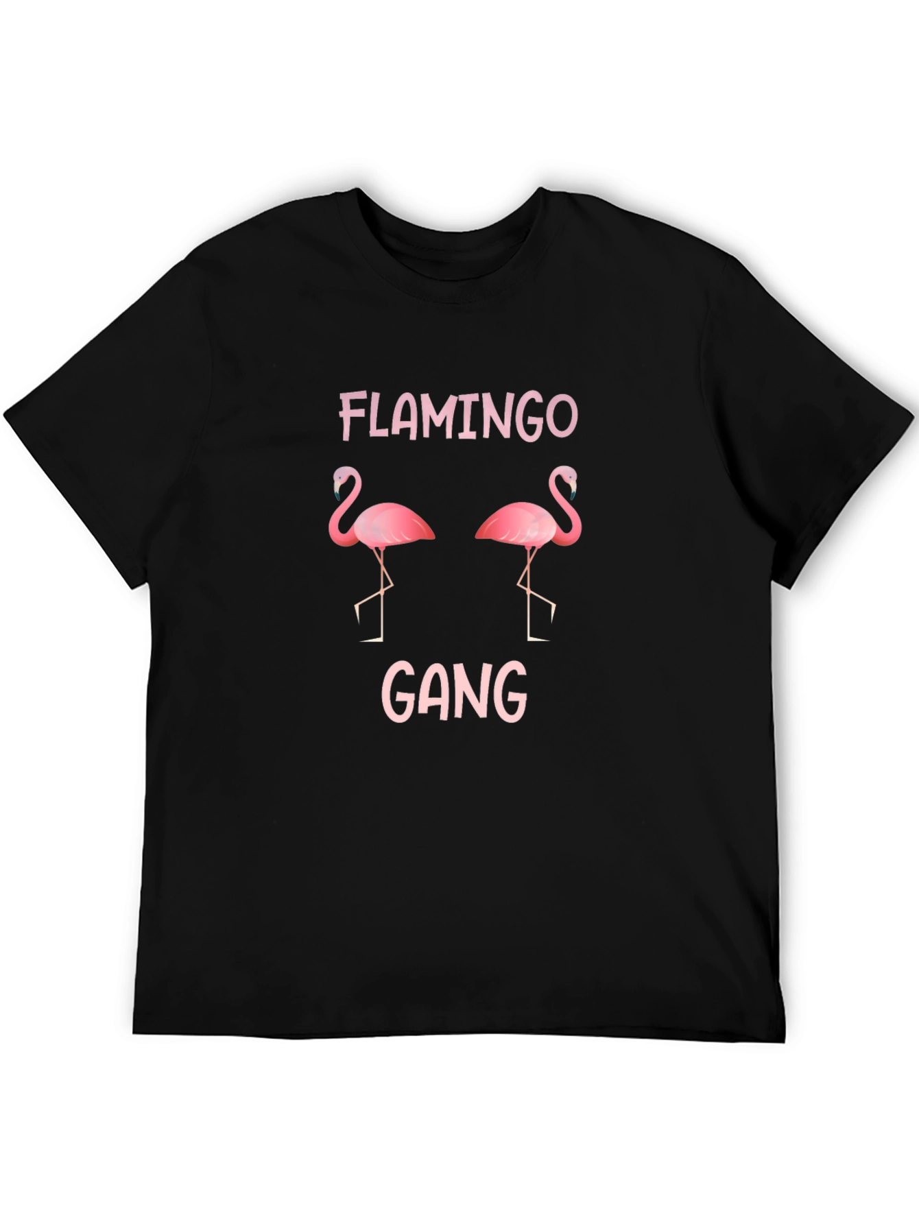Flamingo Gang T-Shirt - Stylish Pink Bird Graphic Tee
