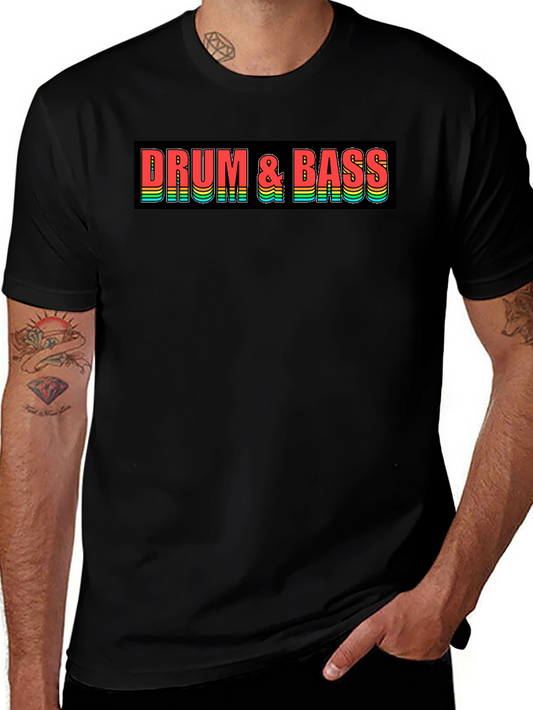 Drum & Bass Retro Style Tee