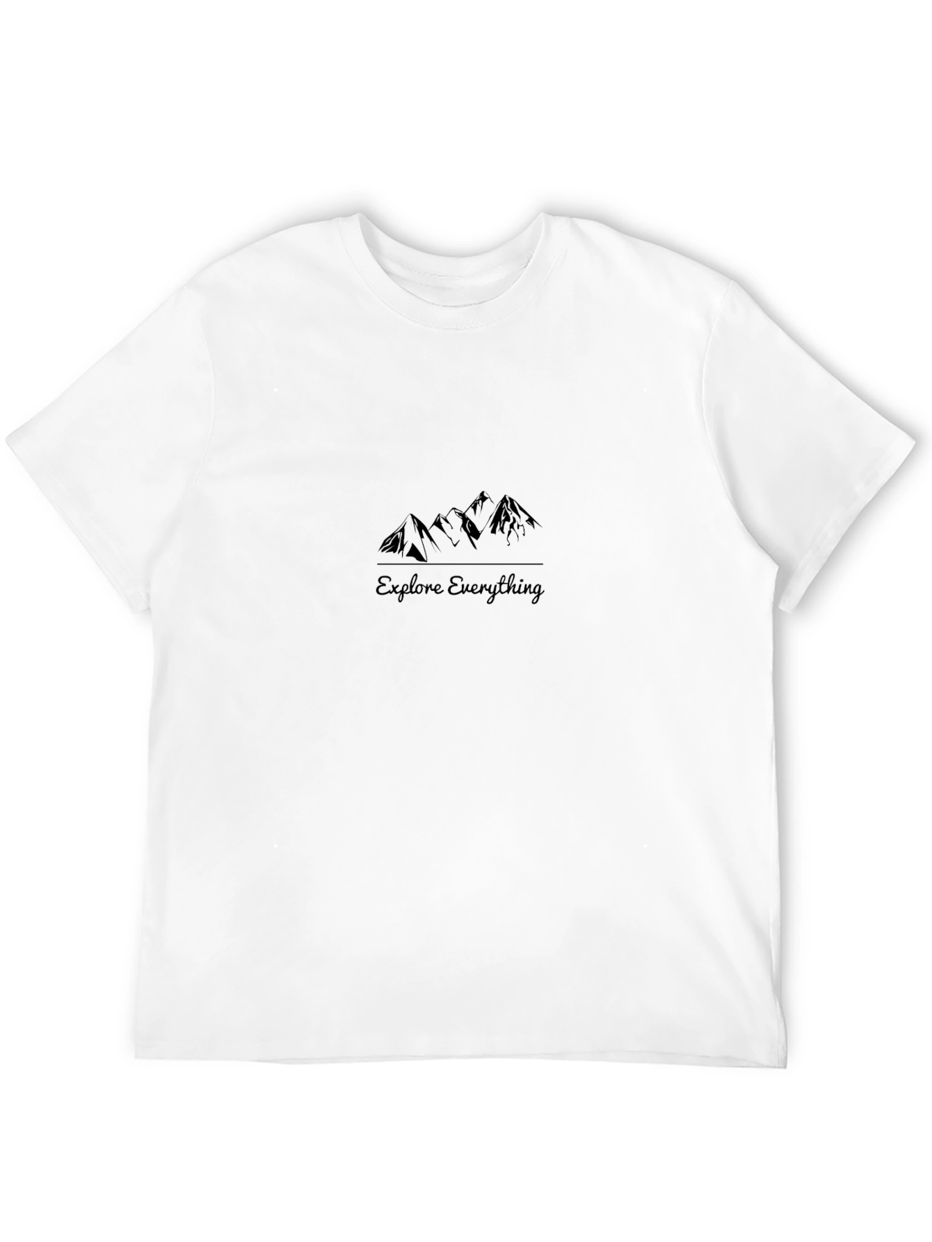 Explore Everything T-Shirt - Mountain Design