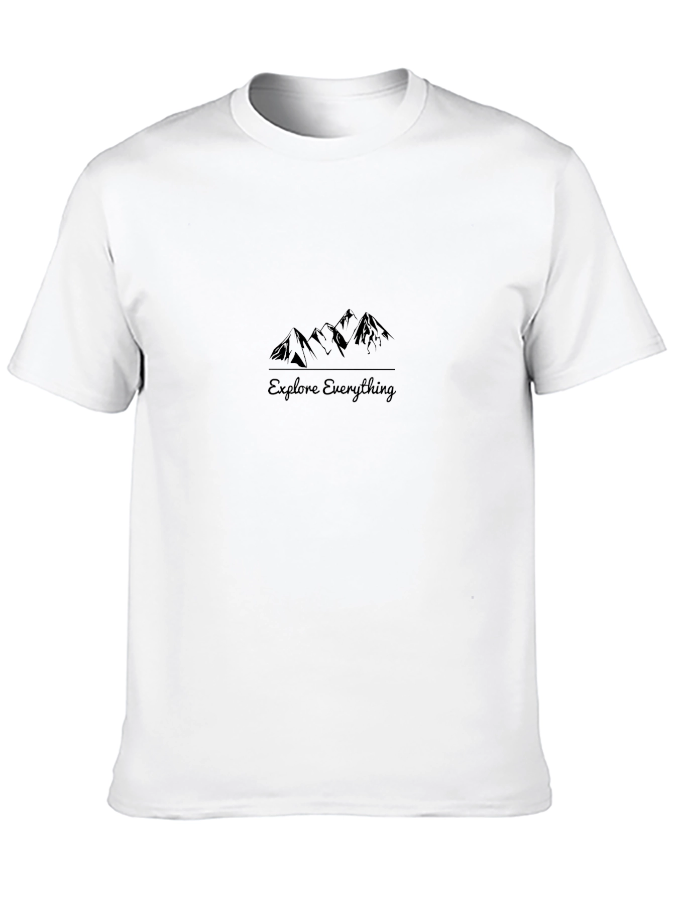 Explore Everything T-Shirt - Mountain Design