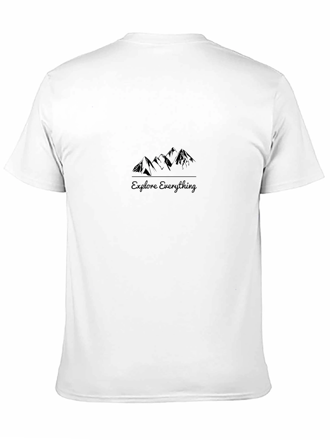 Explore Everything T-Shirt - Mountain Design