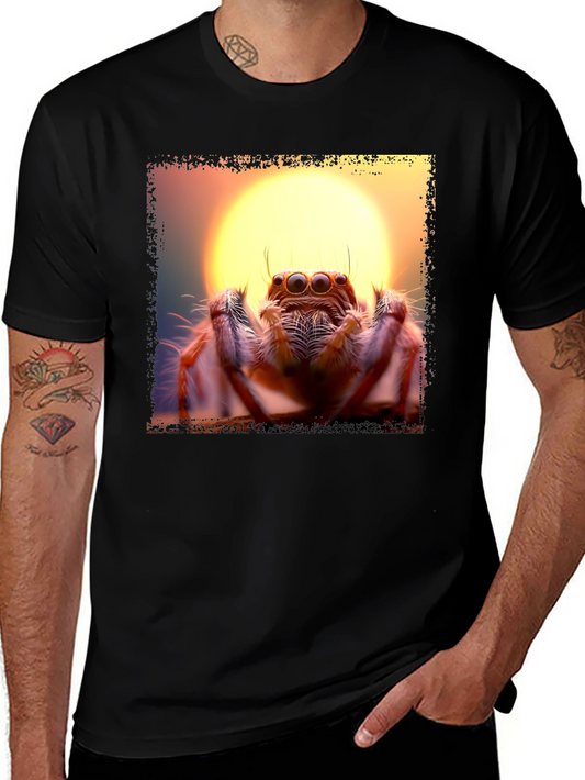 Spider Graphic Tee - Creepy Crawly Cool