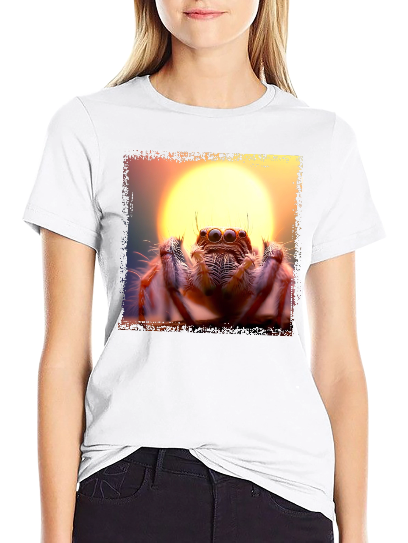 Spider Graphic Tee - Creepy Crawly Cool