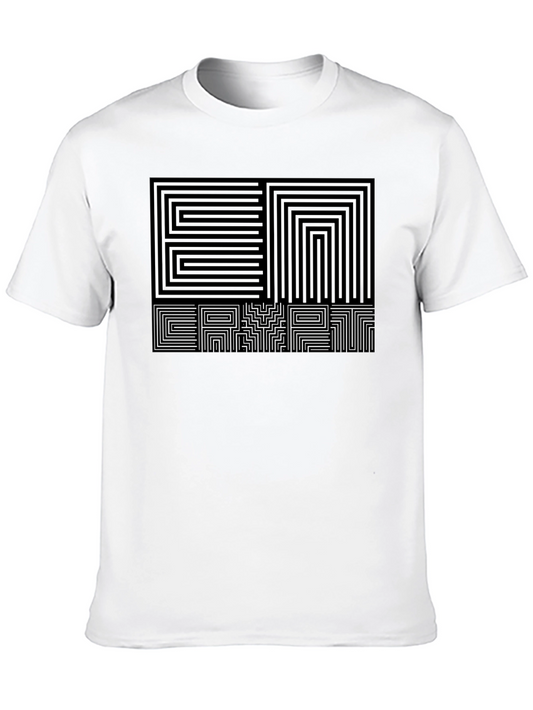 EM Crypt Black Graphic T-Shirt
