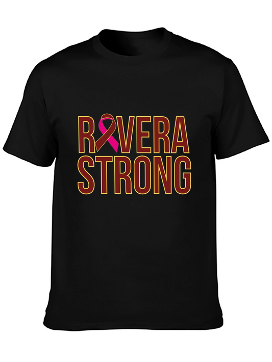 Rivera Strong T-Shirt - Breast Cancer Awareness