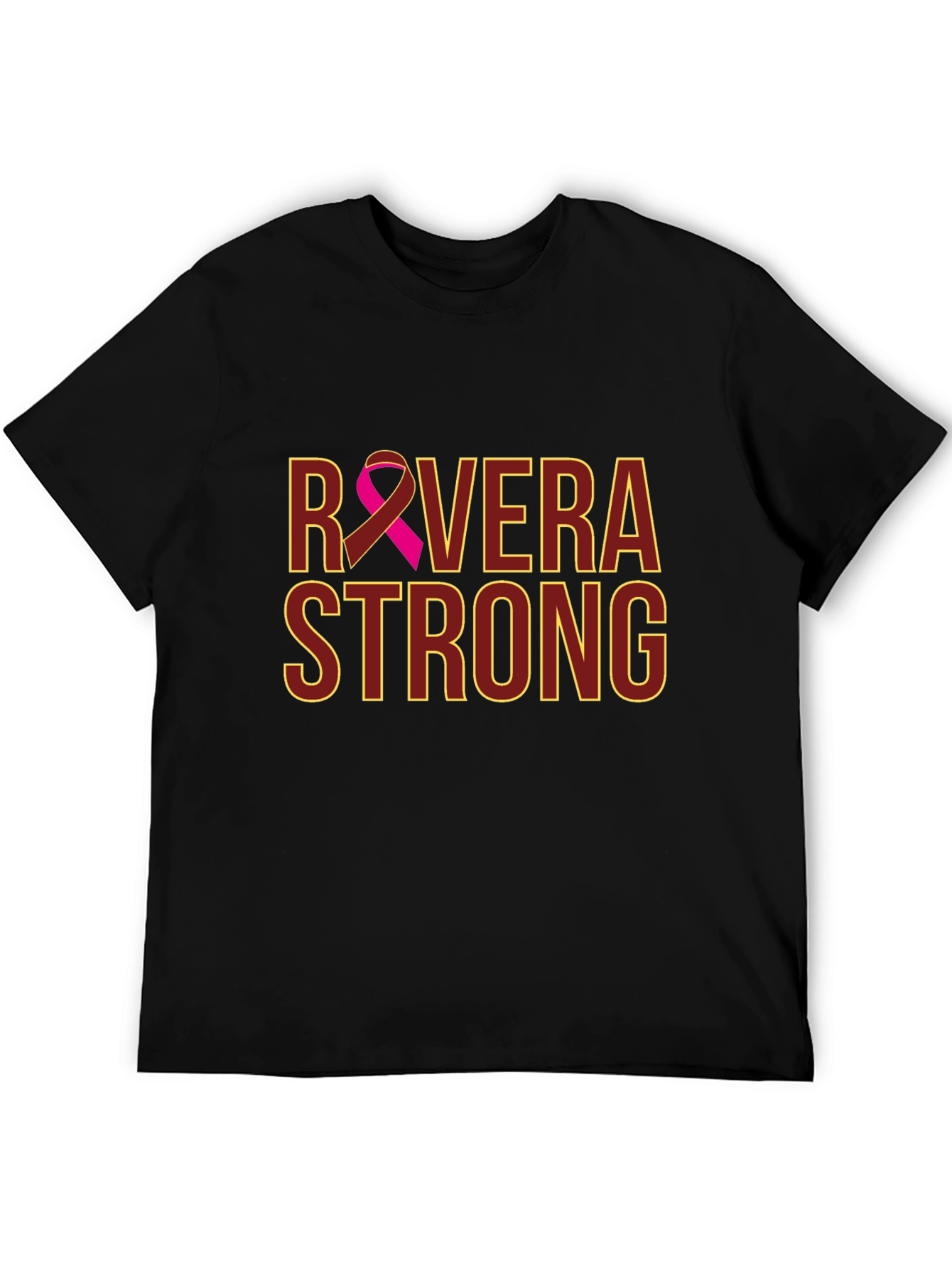 Rivera Strong T-Shirt - Breast Cancer Awareness