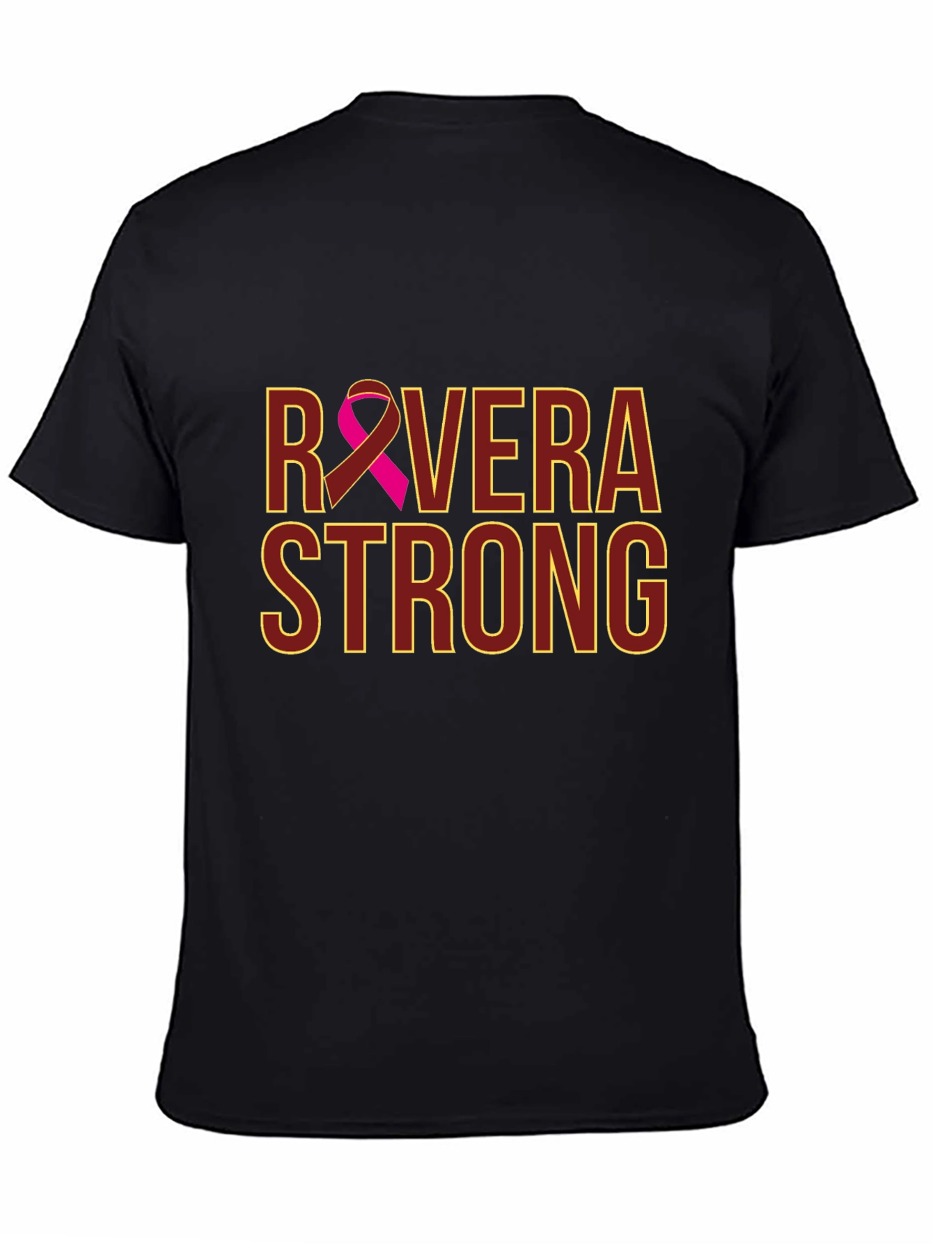 Rivera Strong T-Shirt - Breast Cancer Awareness
