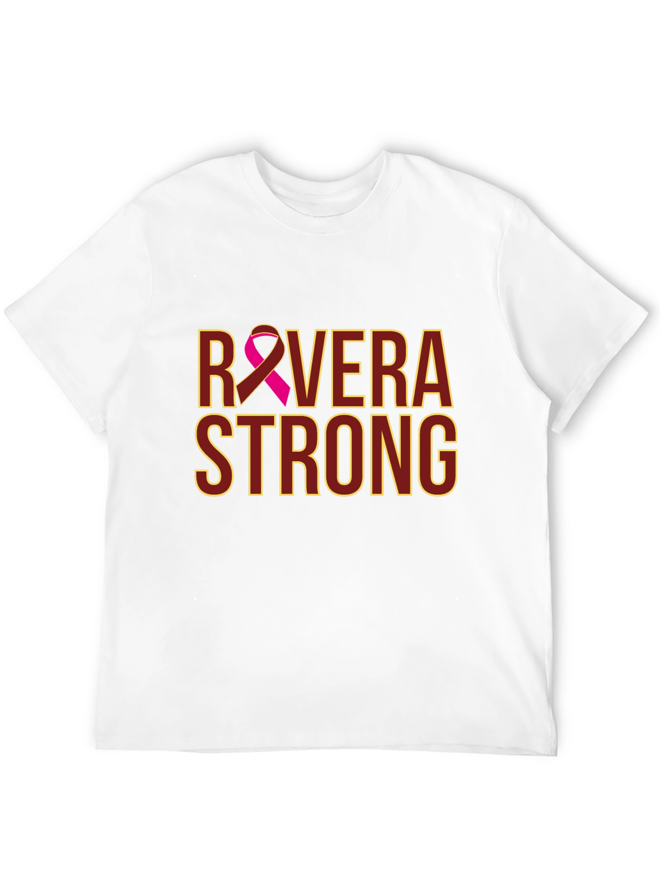Rivera Strong T-Shirt - Breast Cancer Awareness
