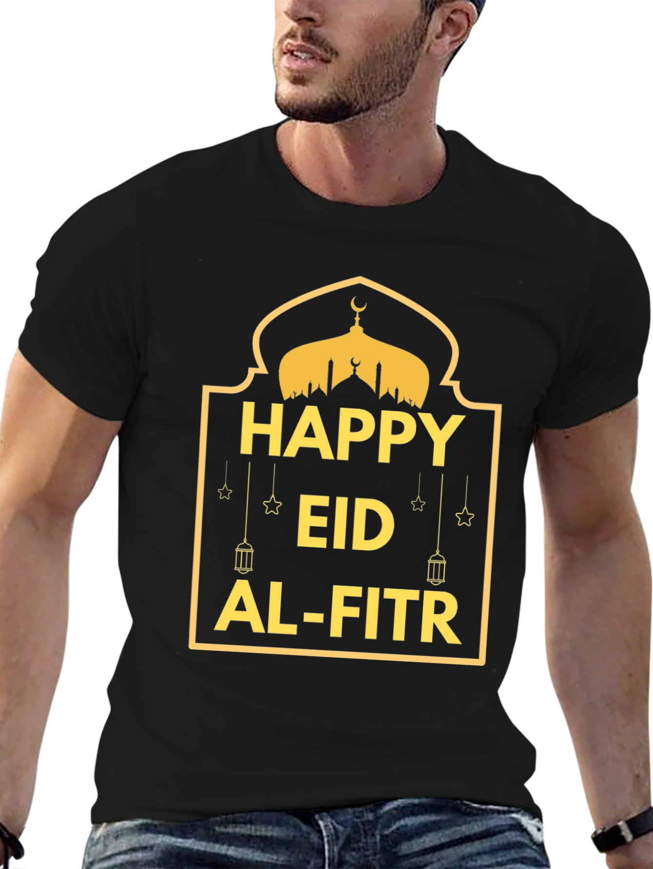 Happy Eid Al-Fitr T-Shirt - Festive Celebration Tee