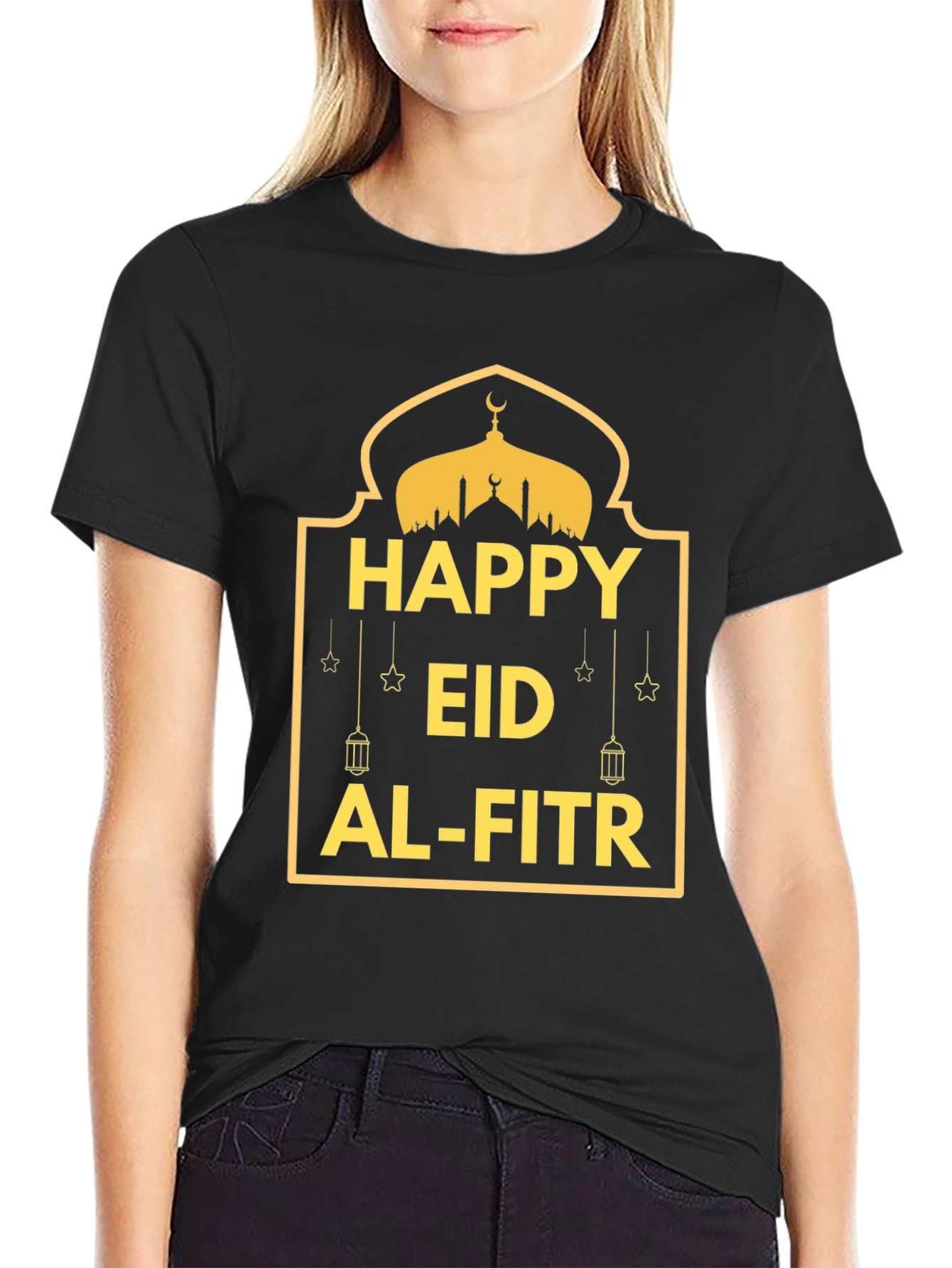 Happy Eid Al-Fitr T-Shirt - Festive Celebration Tee