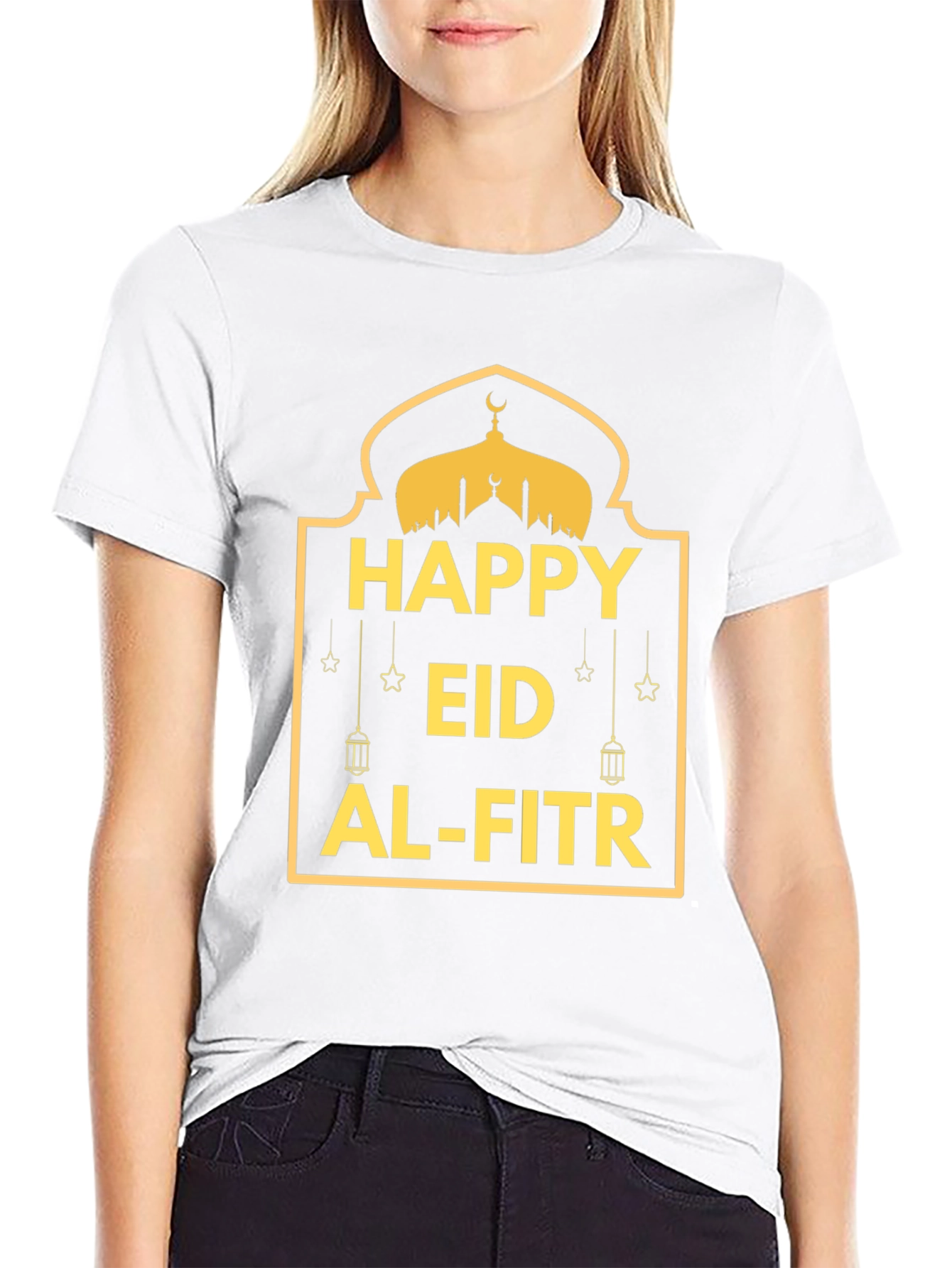 Happy Eid Al-Fitr T-Shirt - Festive Celebration Tee