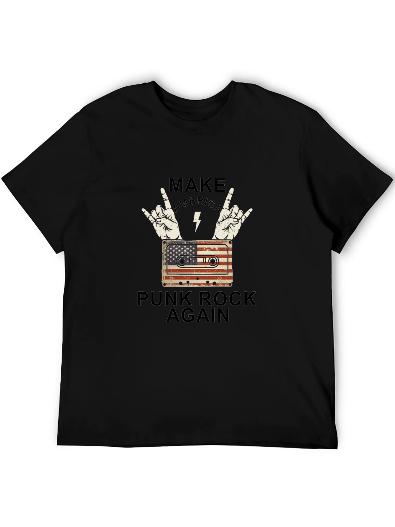 Make America Punk Rock Again Graphic T-Shirt