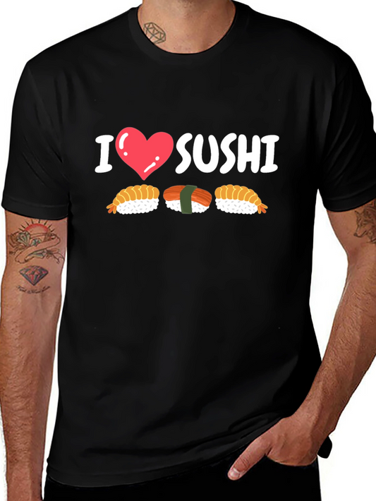 I Heart Sushi Graphic T-Shirt
