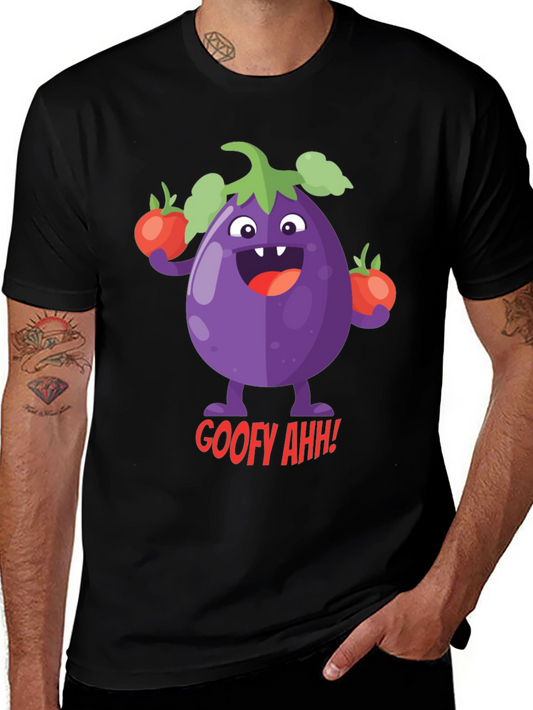 Goofy Eggplant Graphic Tee