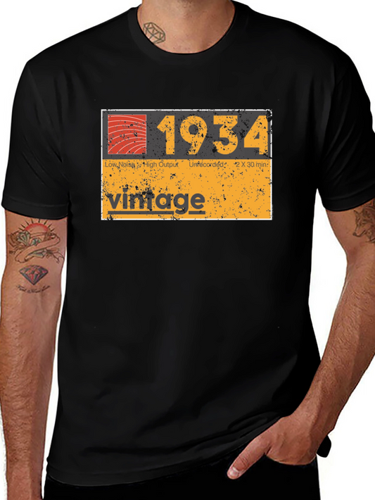 Vintage 1934 Cassette Graphic Tee