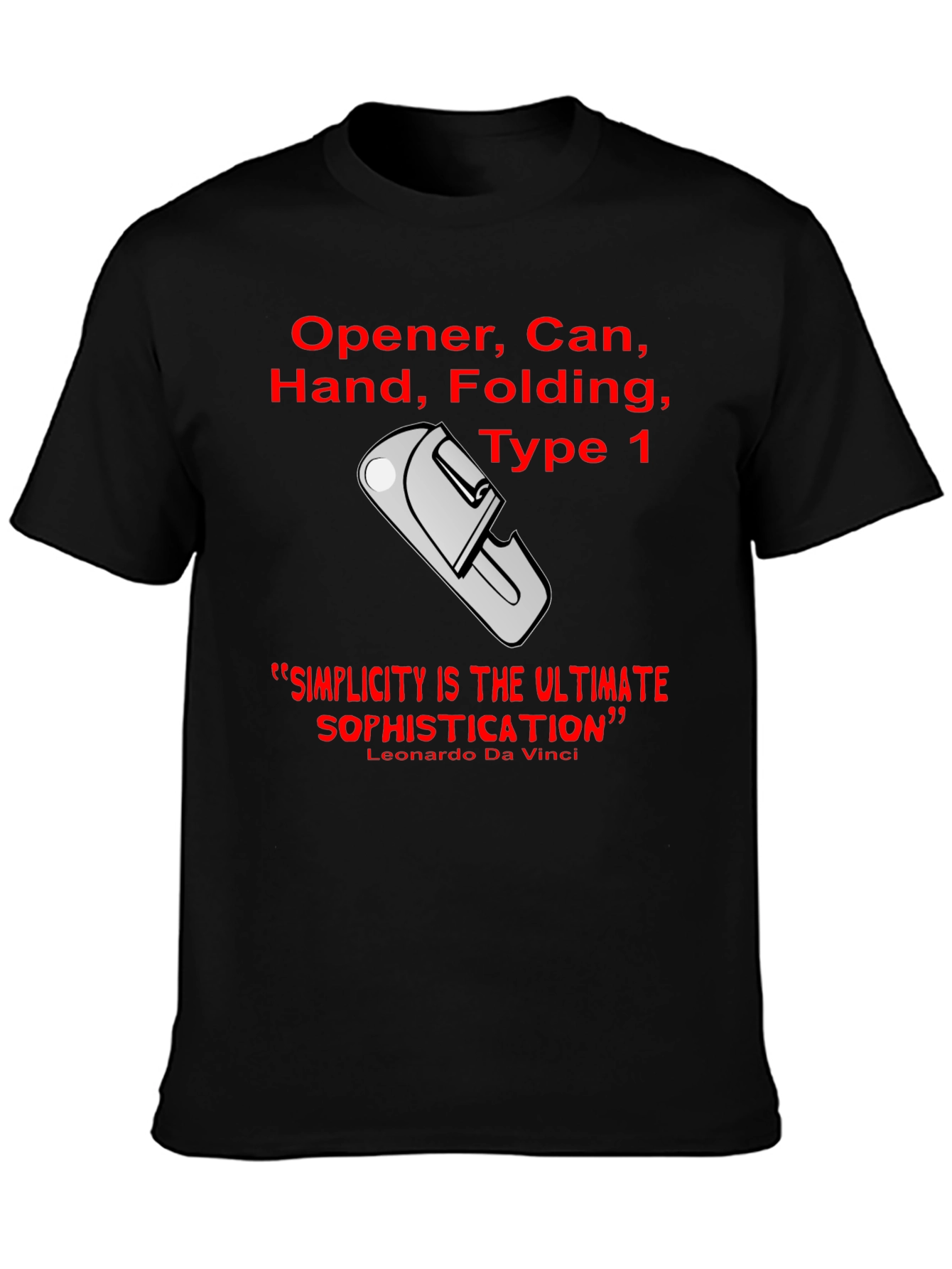 Folding Can Opener T-Shirt