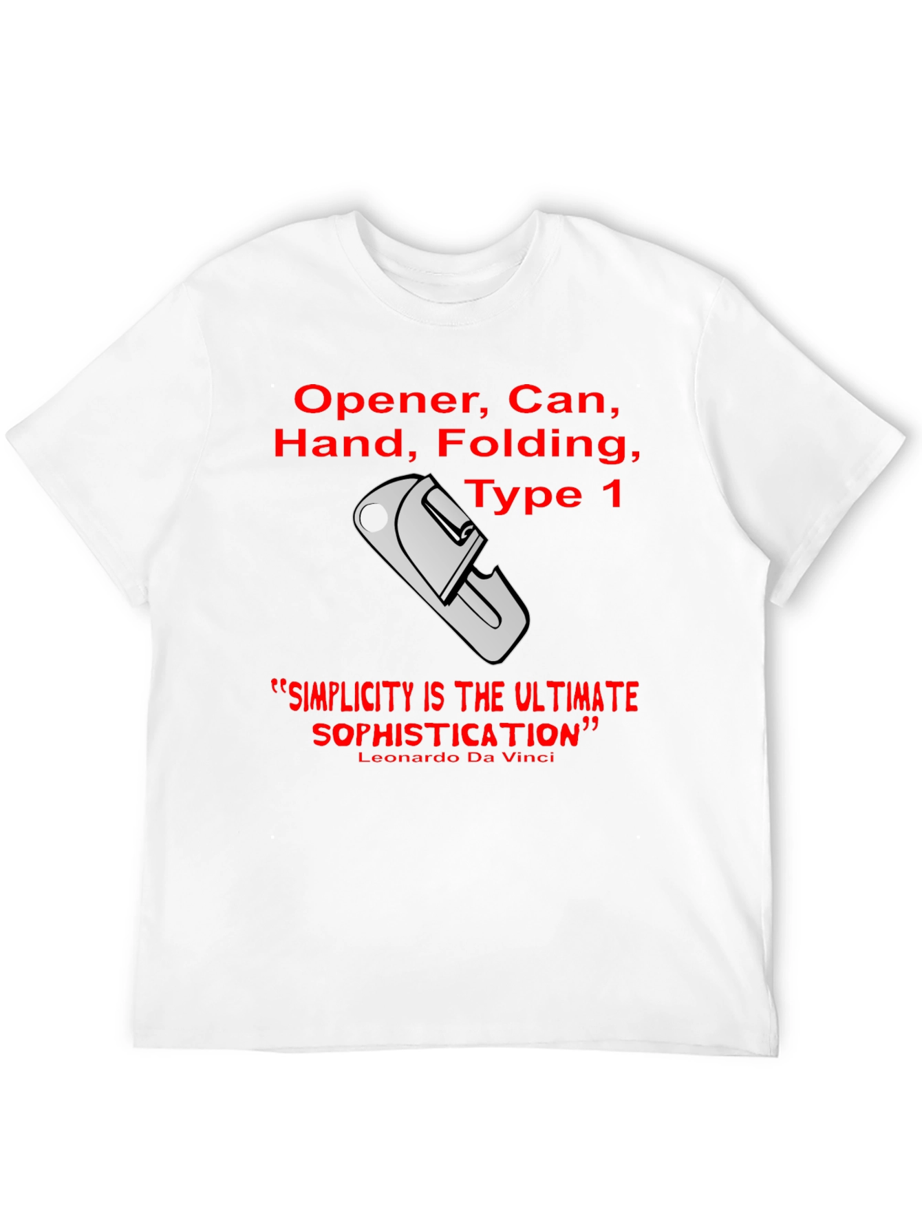 Folding Can Opener T-Shirt