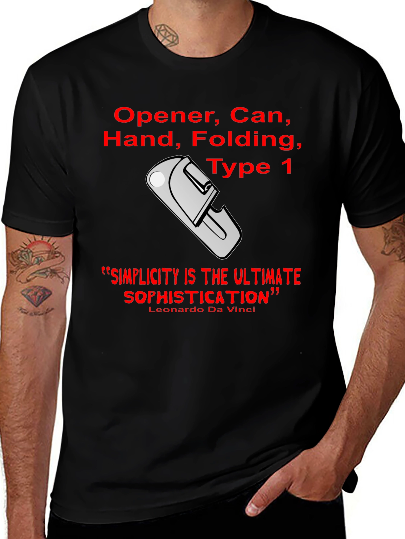 Folding Can Opener T-Shirt