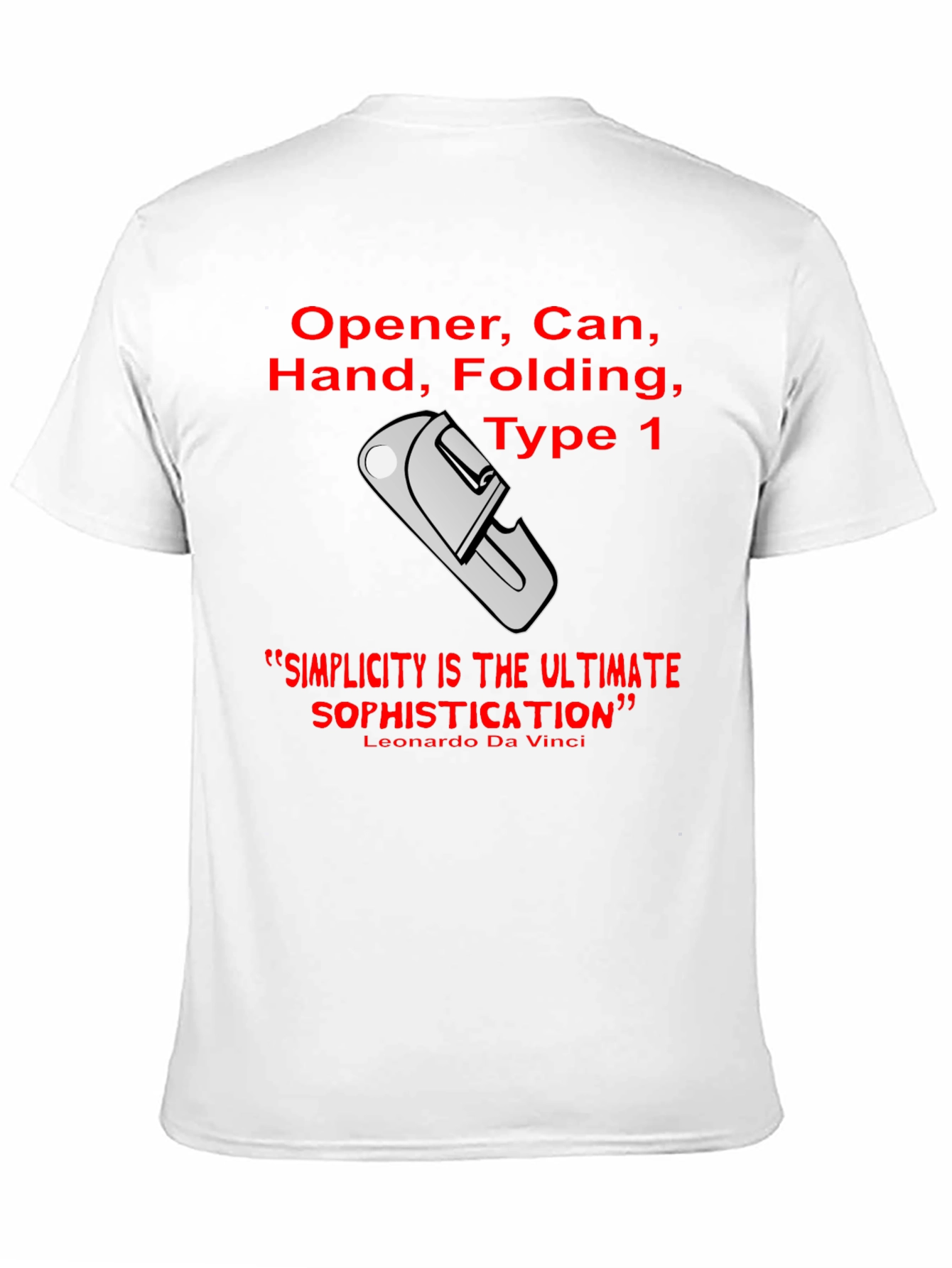 Folding Can Opener T-Shirt