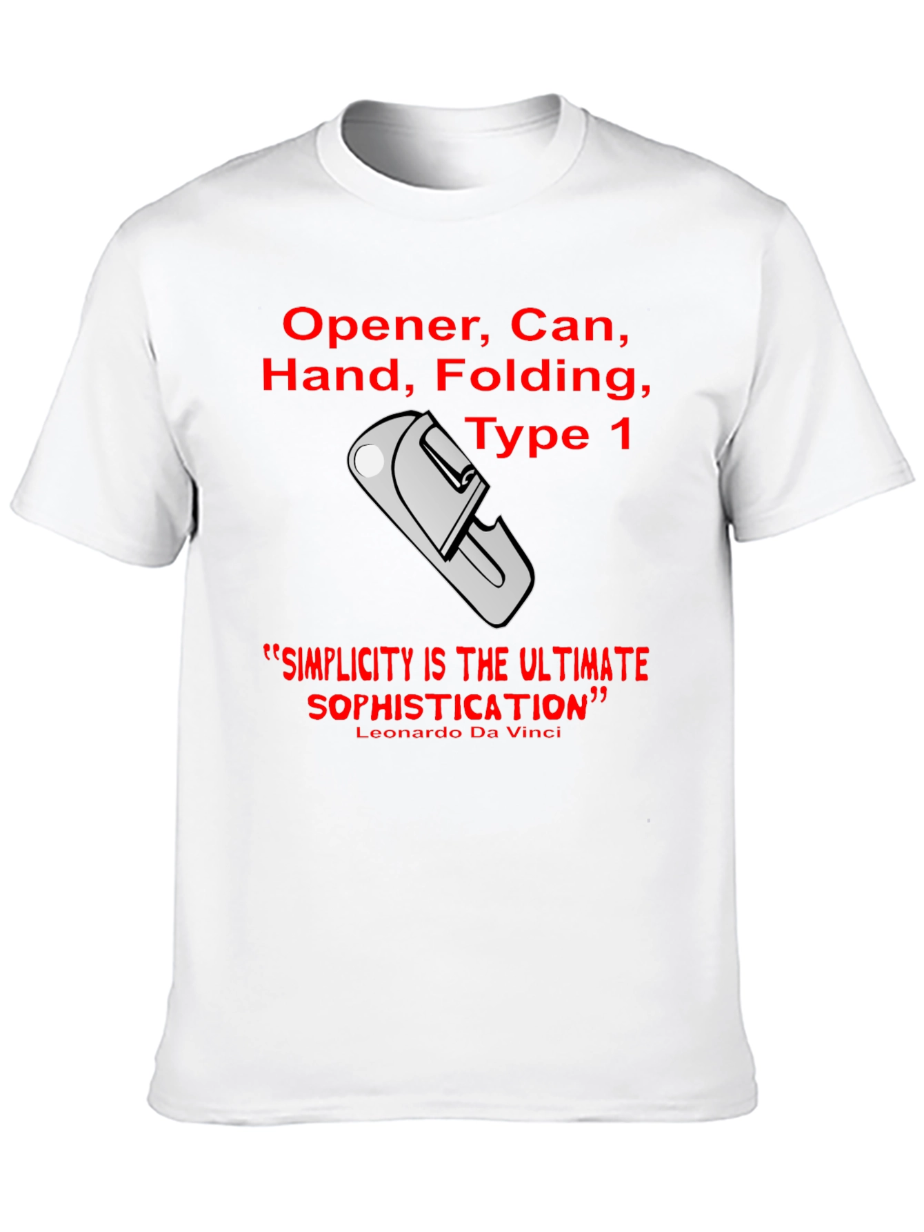 Folding Can Opener T-Shirt
