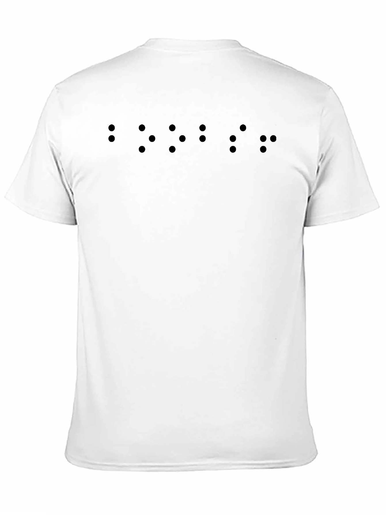 Braille T-Shirt - Soft & Stylish Everyday Wear