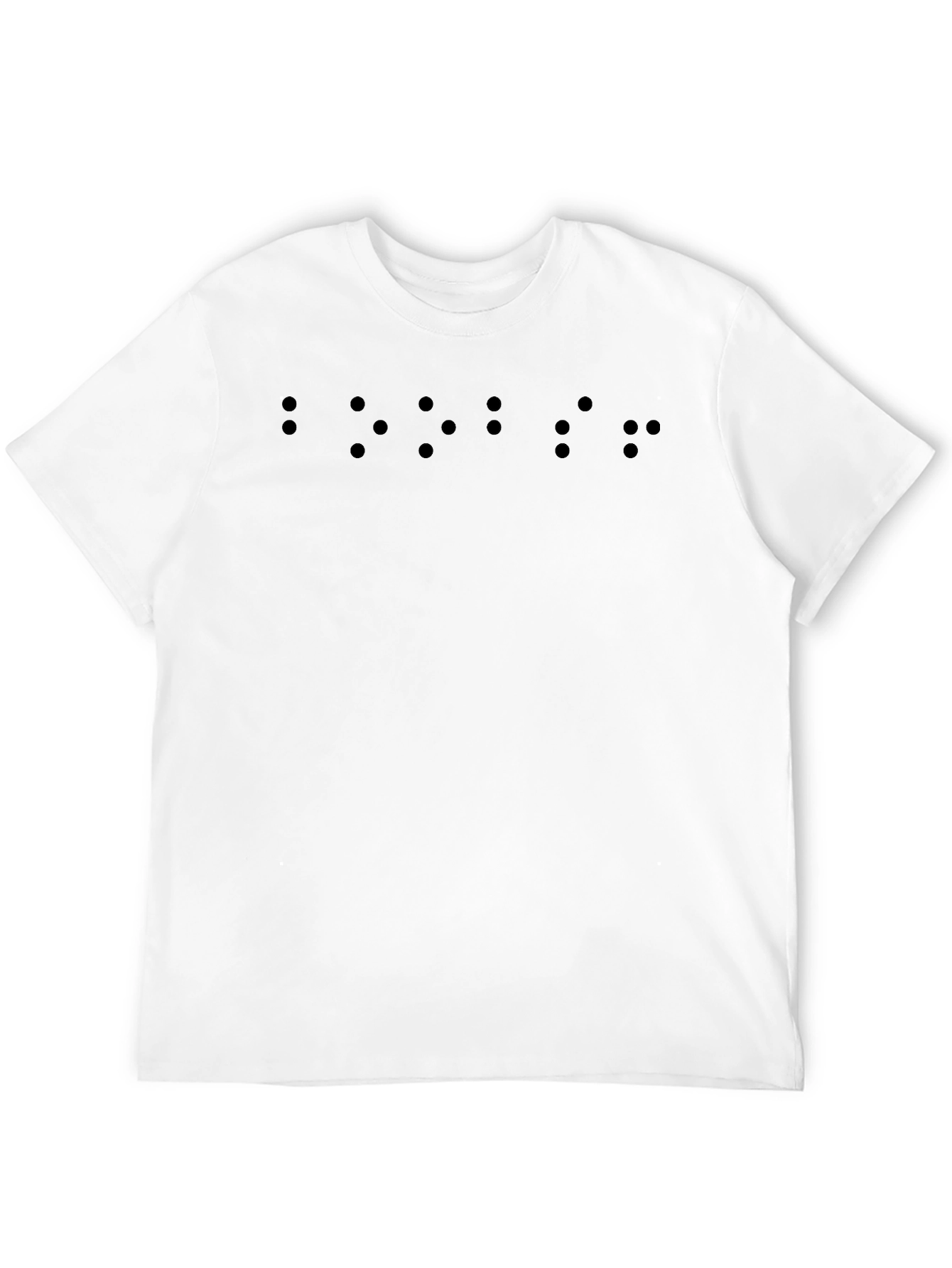 Braille T-Shirt - Soft & Stylish Everyday Wear