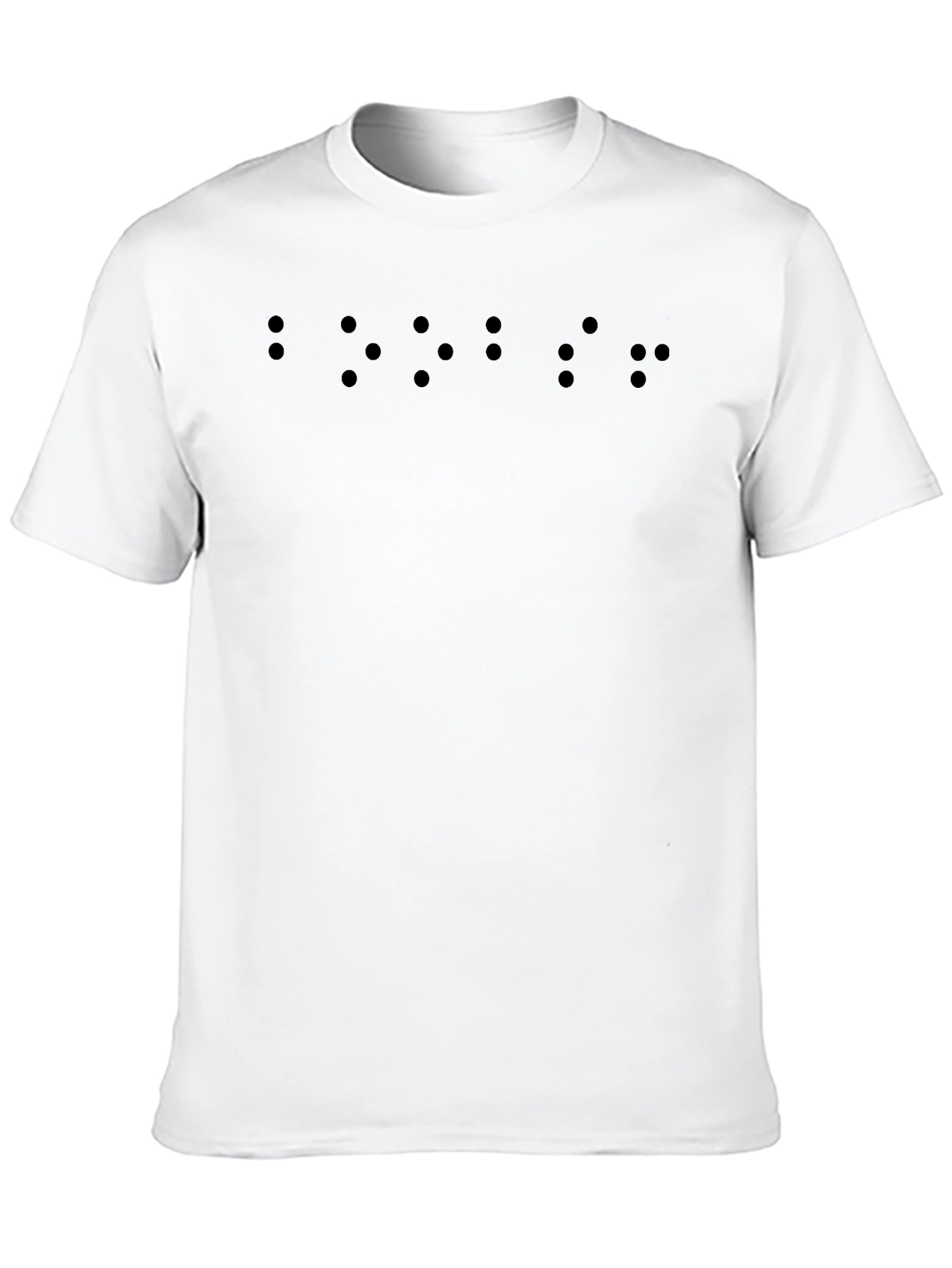 Braille T-Shirt - Soft & Stylish Everyday Wear