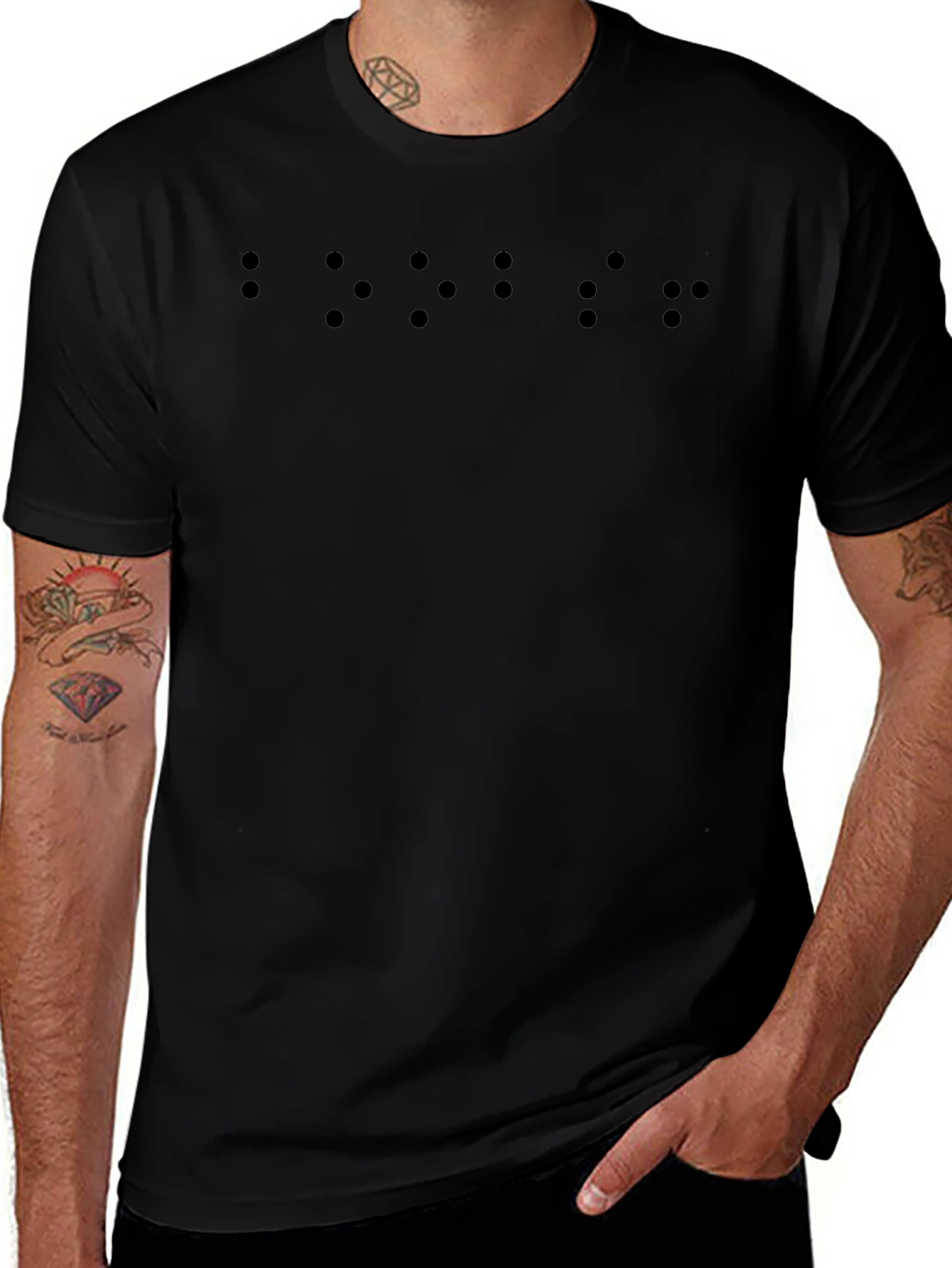 Braille T-Shirt - Soft & Stylish Everyday Wear