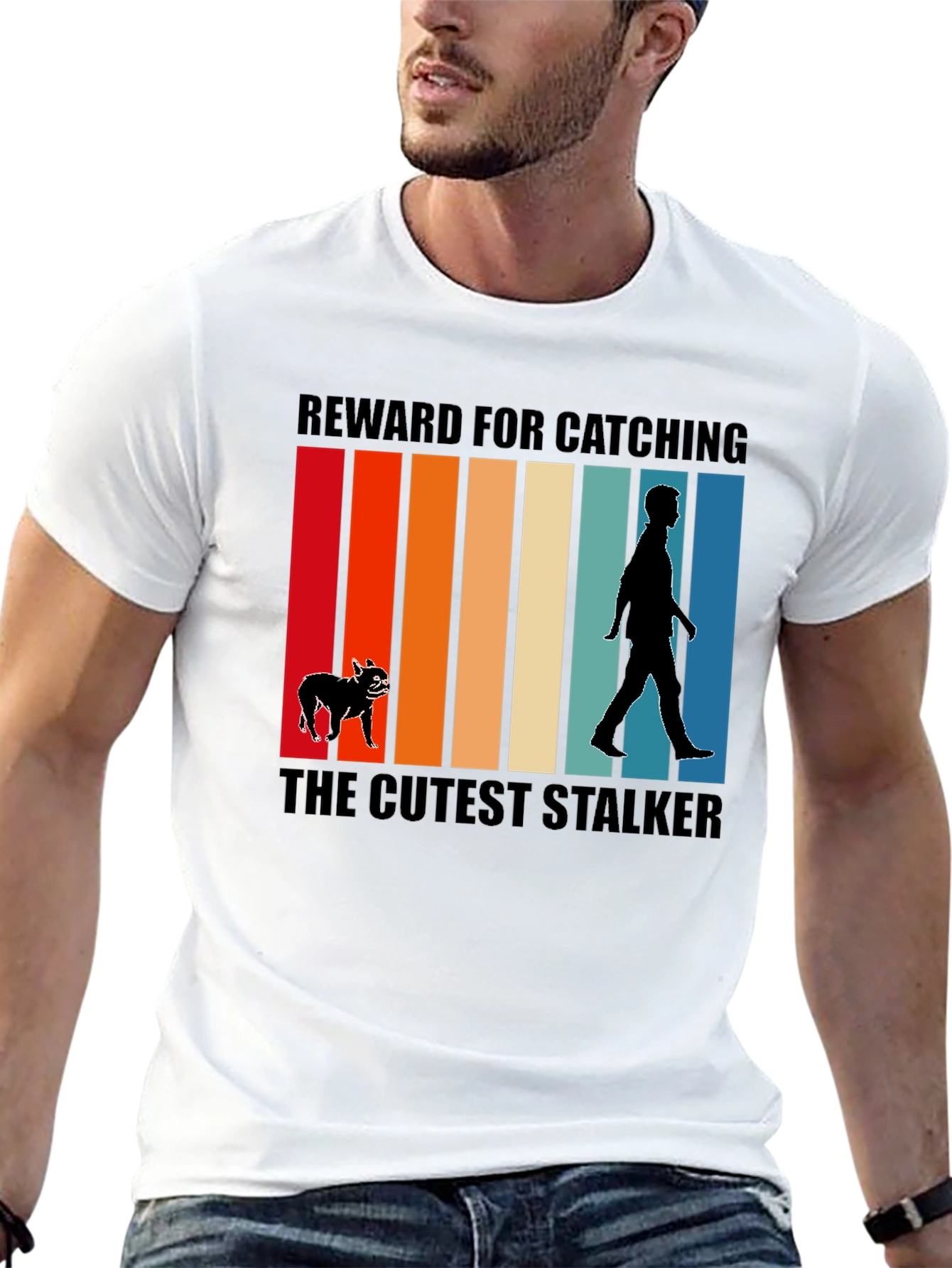 Cutest Stalker Dog T-Shirt