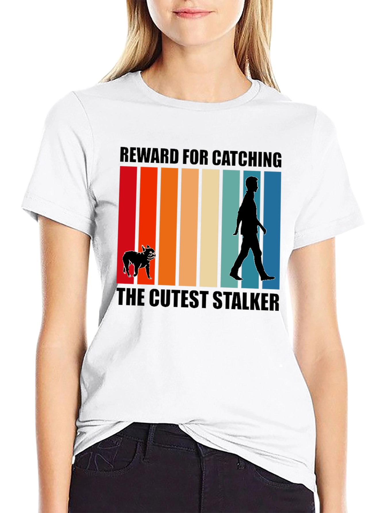 Cutest Stalker Dog T-Shirt