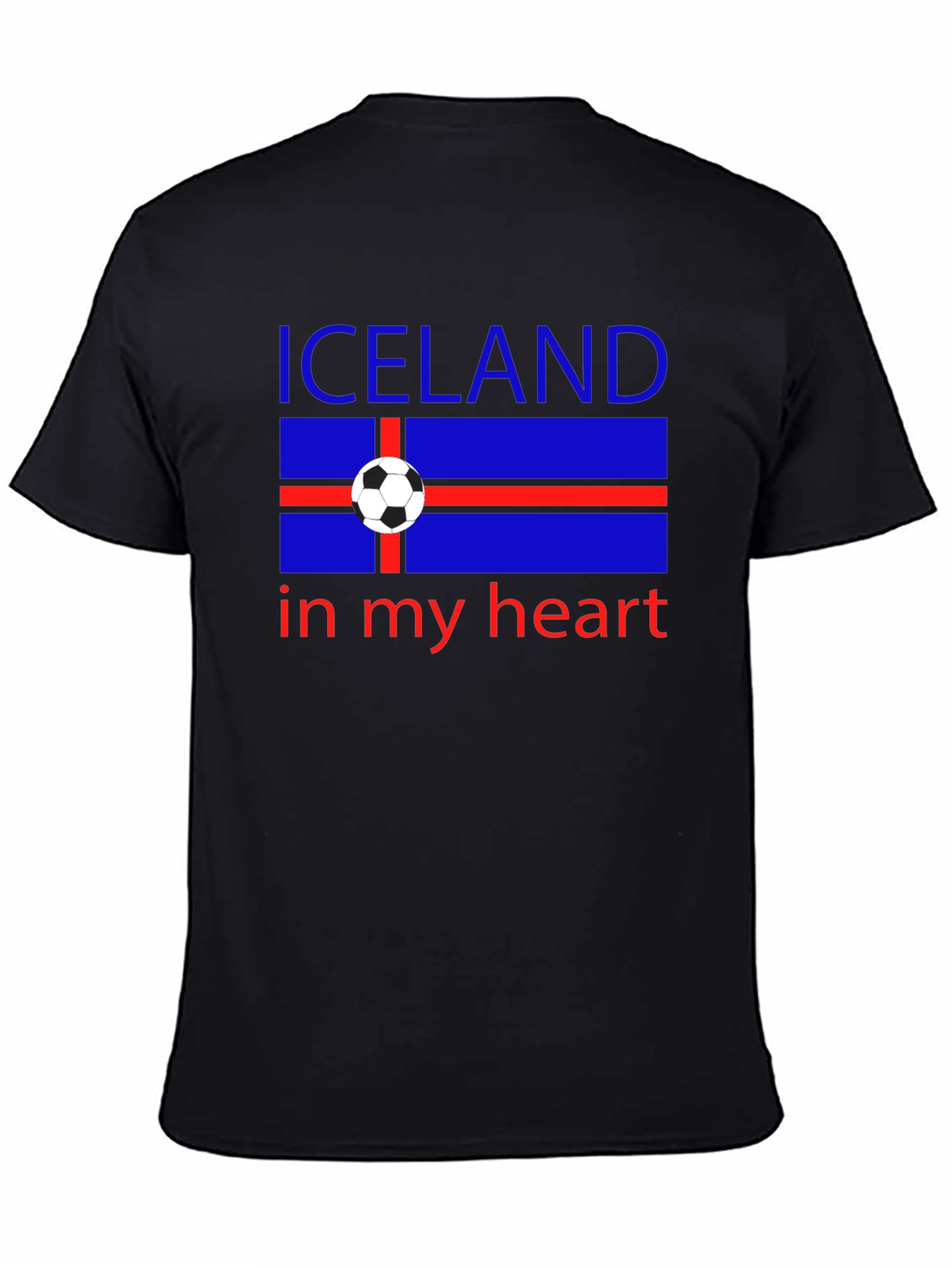 Iceland in My Heart Soccer T-Shirt