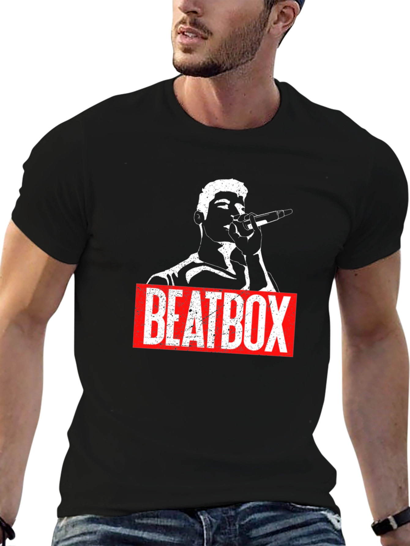 Beatbox Graphic Print T-Shirt