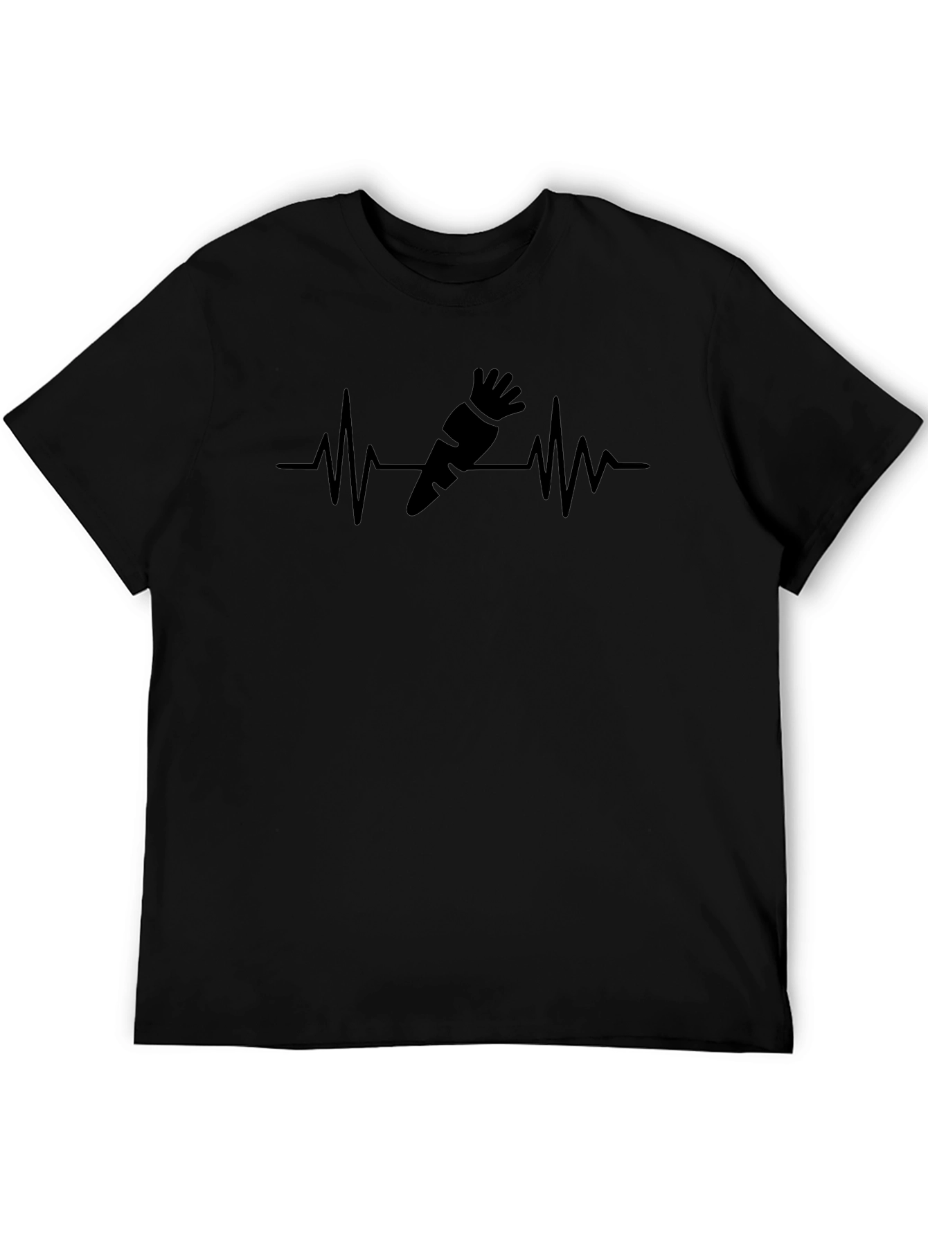 Carrot Heartbeat Graphic T-Shirt