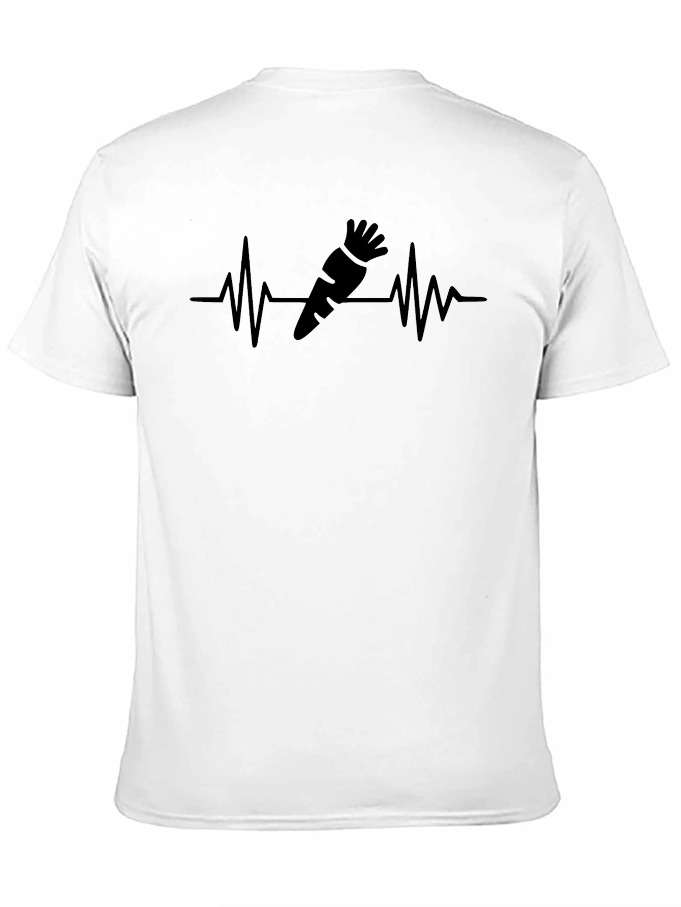 Carrot Heartbeat Graphic T-Shirt