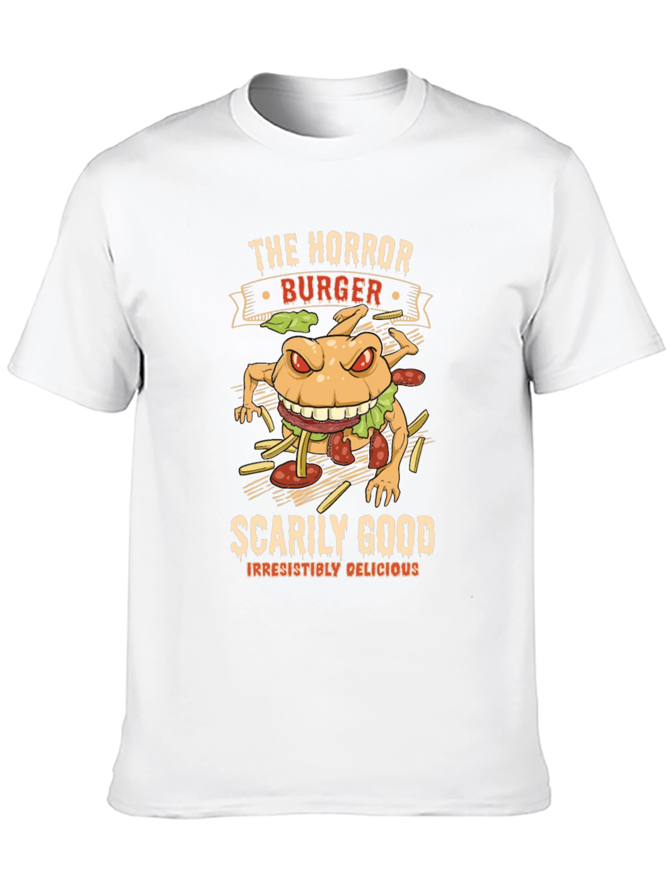 Horror Burger Graphic T-Shirt - Scarily Good!