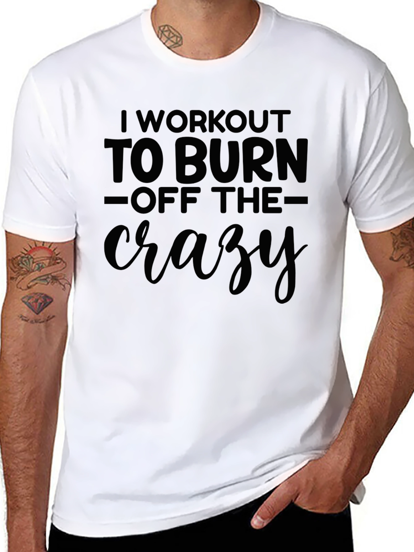 Workout to Burn Off the Crazy T-Shirt
