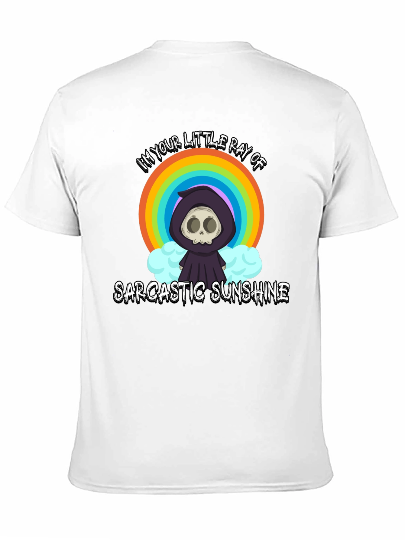 Sarcastic Sunshine Graphic Tee - Black