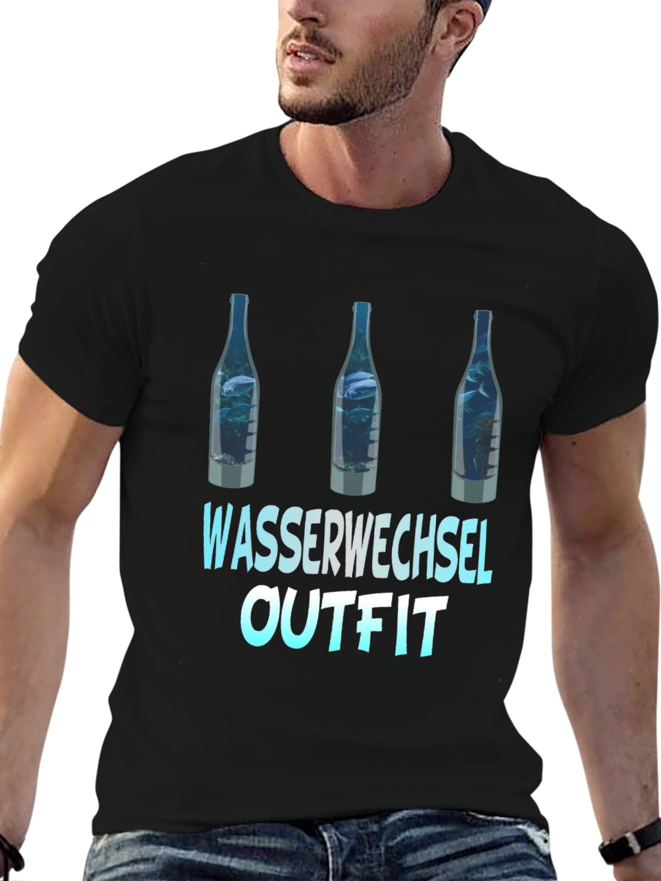 Wasserwechsel Outfit Graphic T-Shirt - Aquarium Lovers Tee
