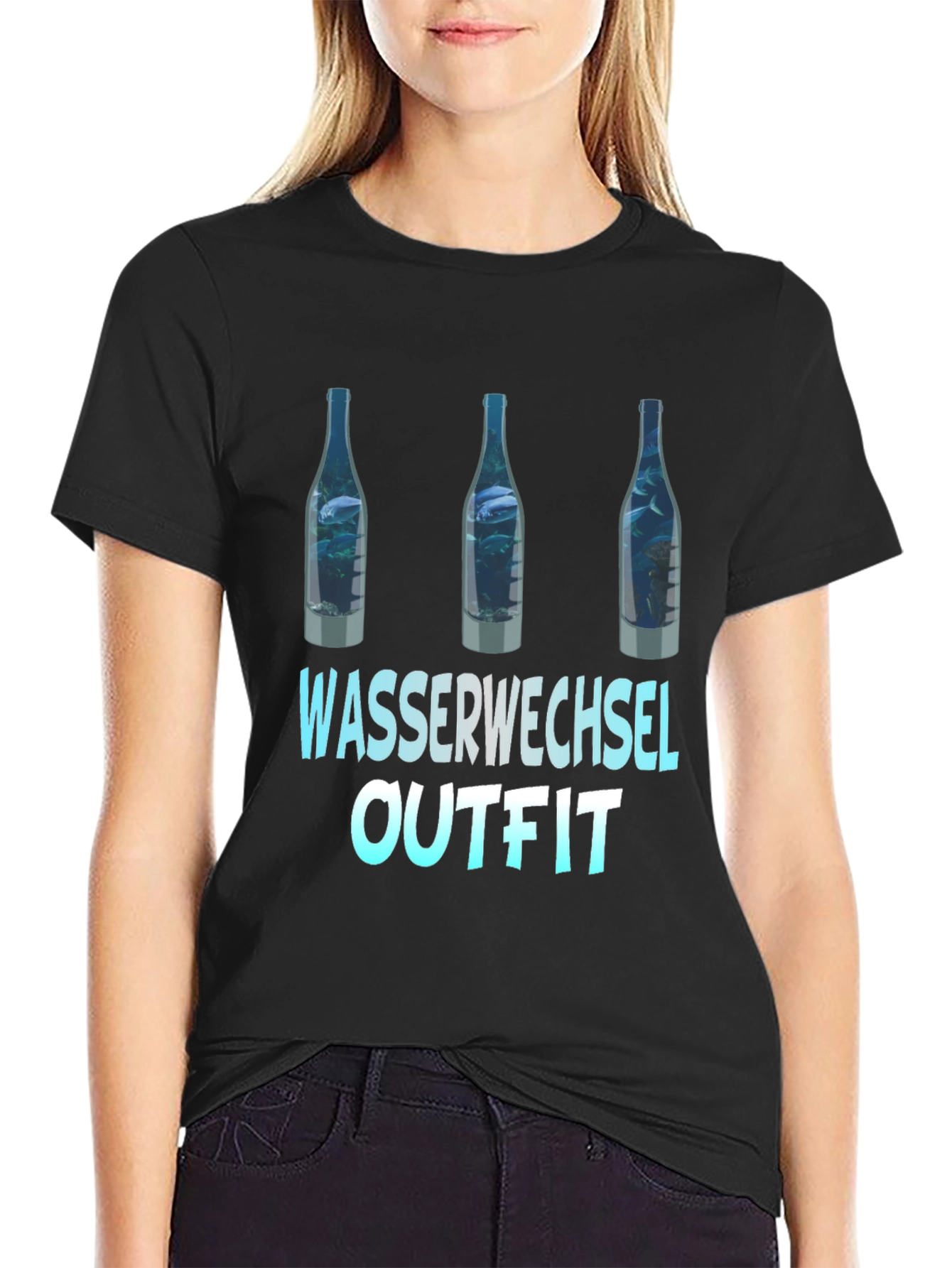 Wasserwechsel Outfit Graphic T-Shirt - Aquarium Lovers Tee