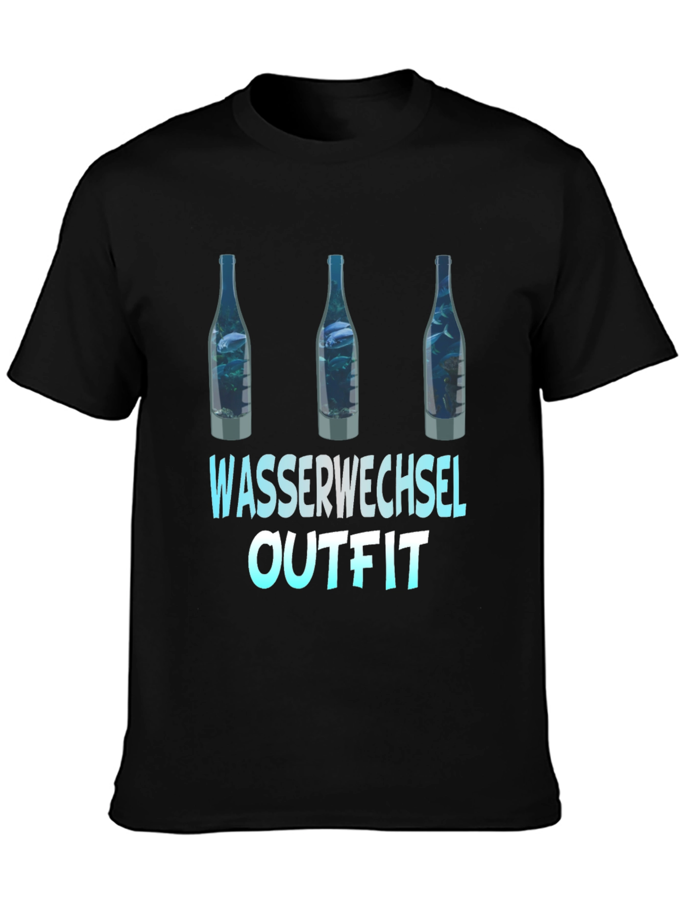 Wasserwechsel Outfit Graphic T-Shirt - Aquarium Lovers Tee