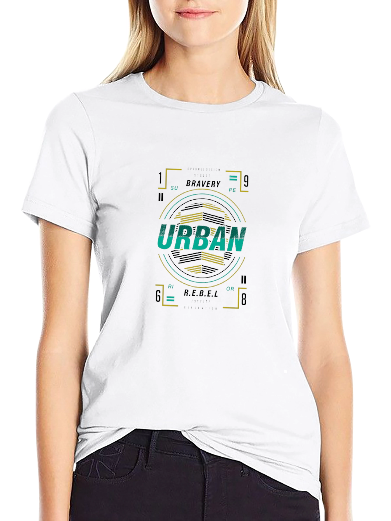 Urban Graphic Print Tee - Modern Streetwear