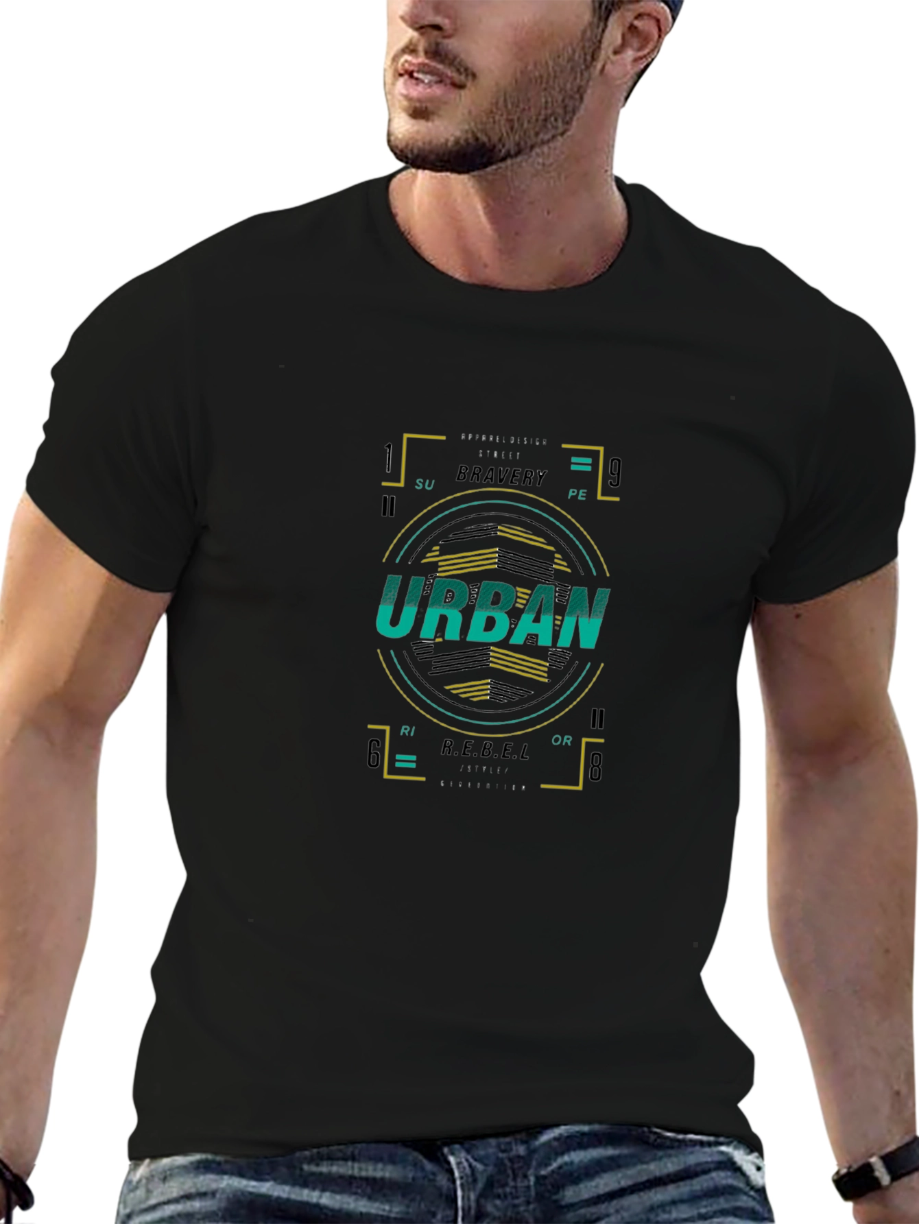 Urban Graphic Print Tee - Modern Streetwear